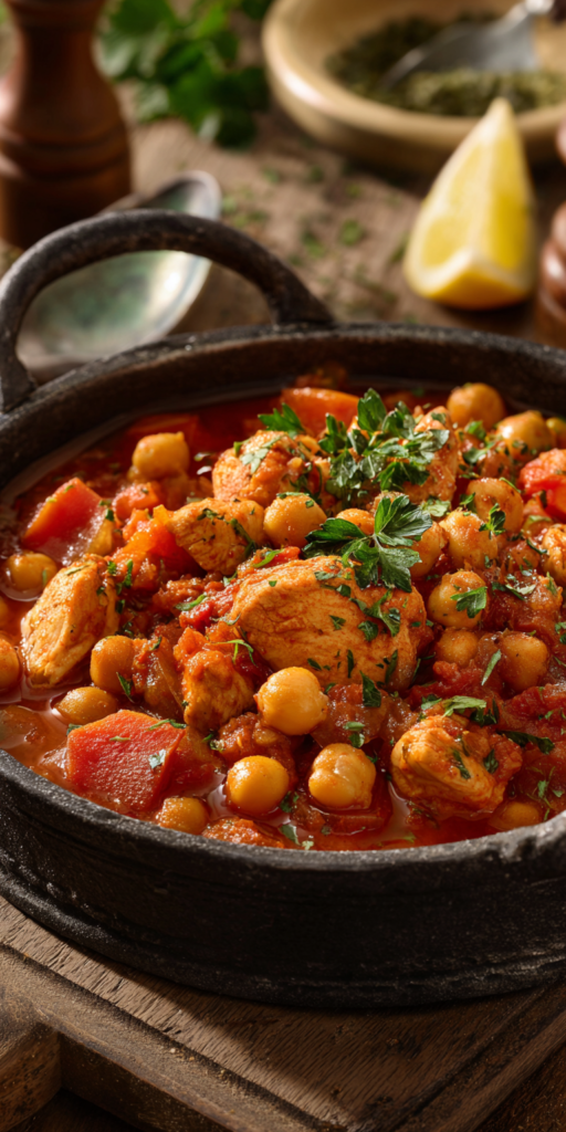 Marokkanischer Kichererbsen-Eintopf | High Protein 2026