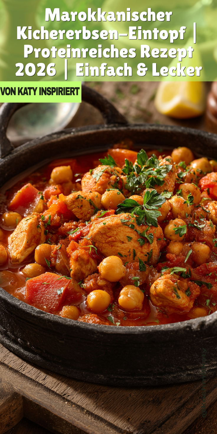 Marokkanischer Kichererbsen-Eintopf | High Protein 2026