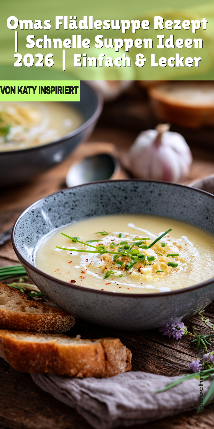 Omas Pfannkuchensuppe (Flädlesuppe) | Schnelle Suppen 2026