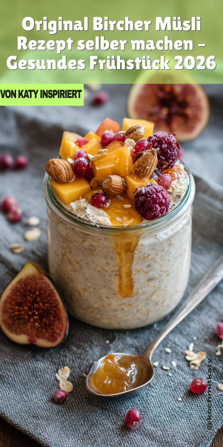 Original Bircher Müsli selber machen | Gesundes Frühstück 2026