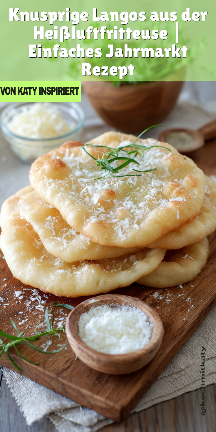 Original Langos aus der Heißluftfritteuse | Jahrmarkt Rezepte 2026