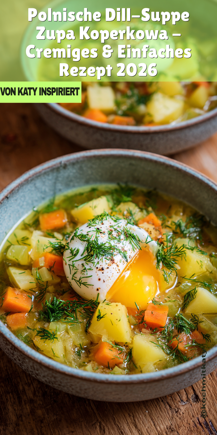 Polnische Dill-Suppe (Zupa Koperkowa) | Internationale Rezepte 2026