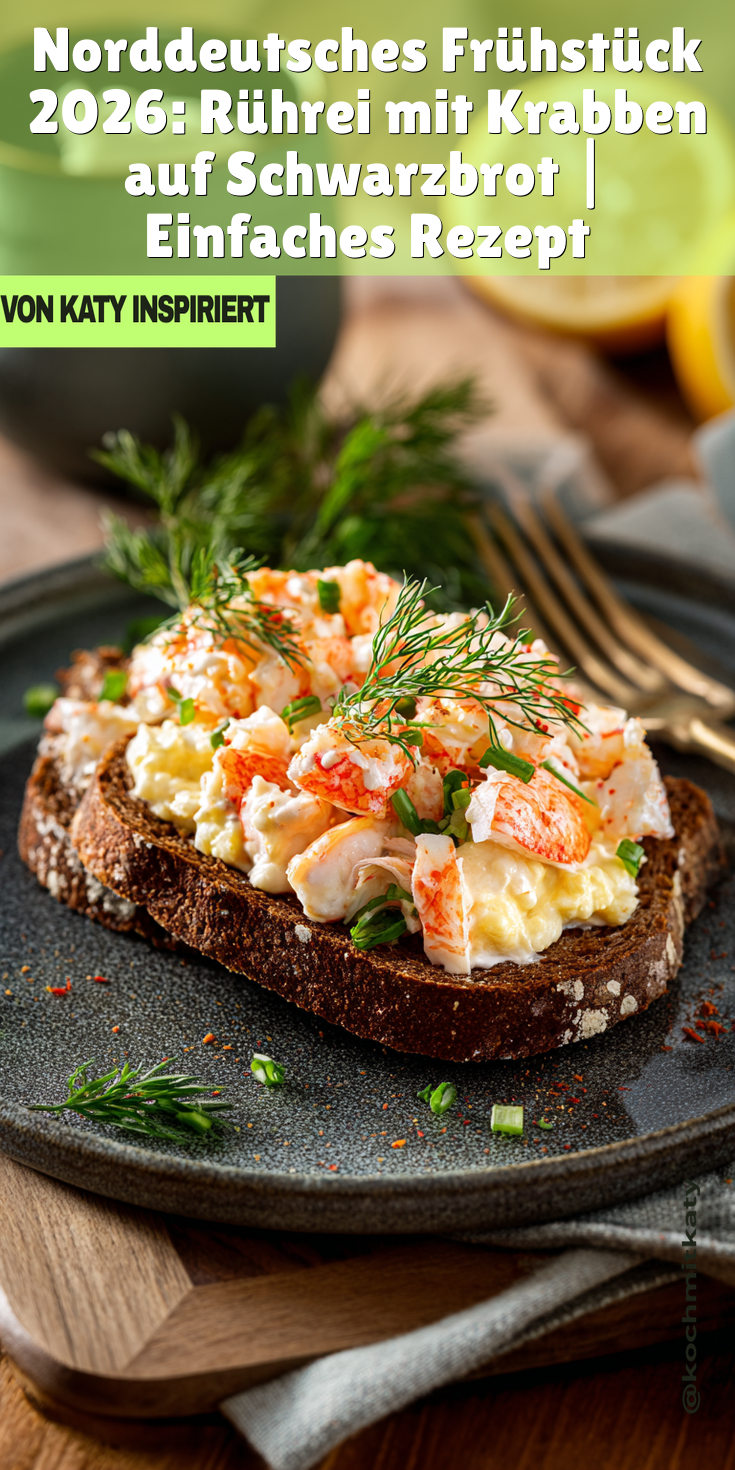Rührei mit Nordseekrabben auf Schwarzbrot | Norddeutsches Frühstück 2026