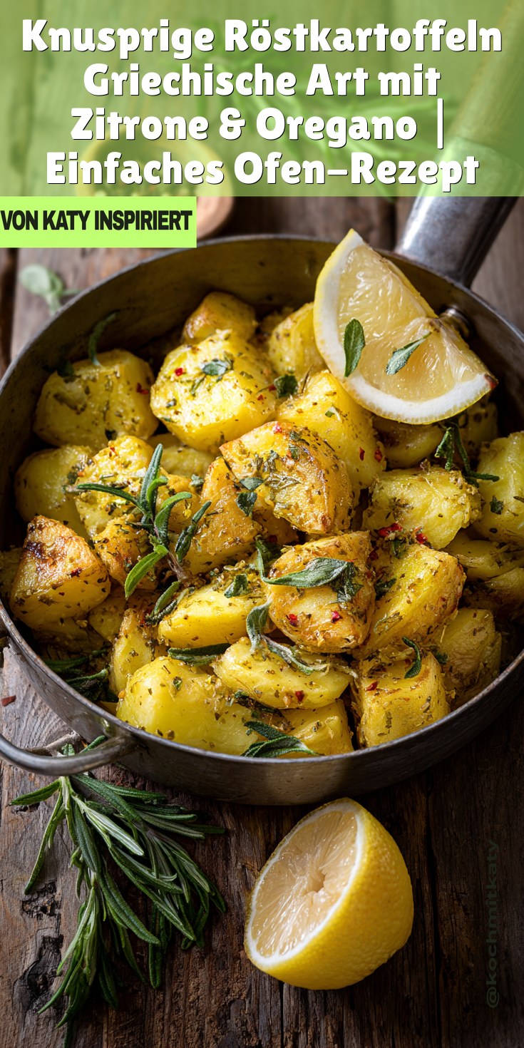 Röstkartoffeln mit Zitrone & Oregano | Griechische Art 2026