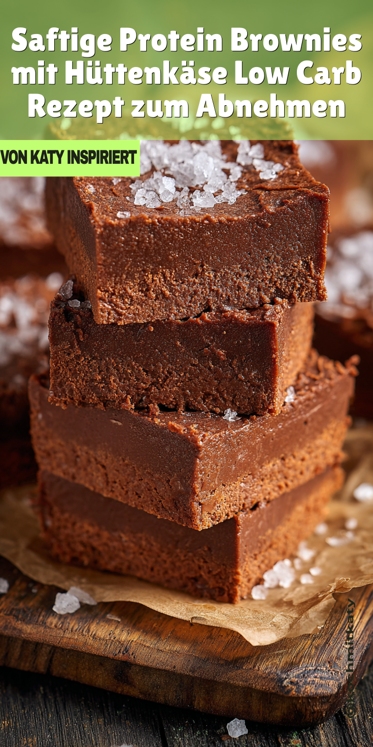 Saftige Hüttenkäse-Protein-Brownies (Low Carb) | Abnehmen 2026