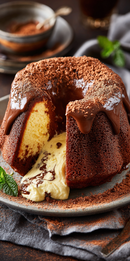 Schoko-Gugelhupf mit flüssigem Cheesecake-Kern | 2026