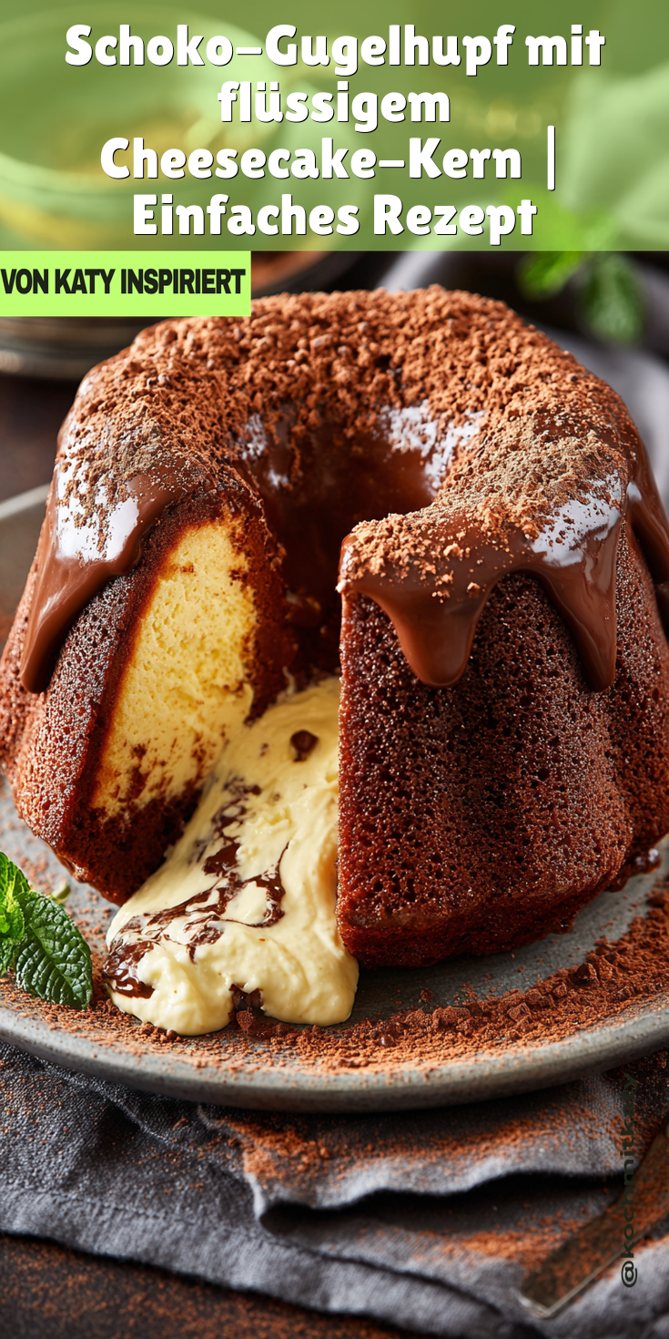 Schoko-Gugelhupf mit flüssigem Cheesecake-Kern | 2026