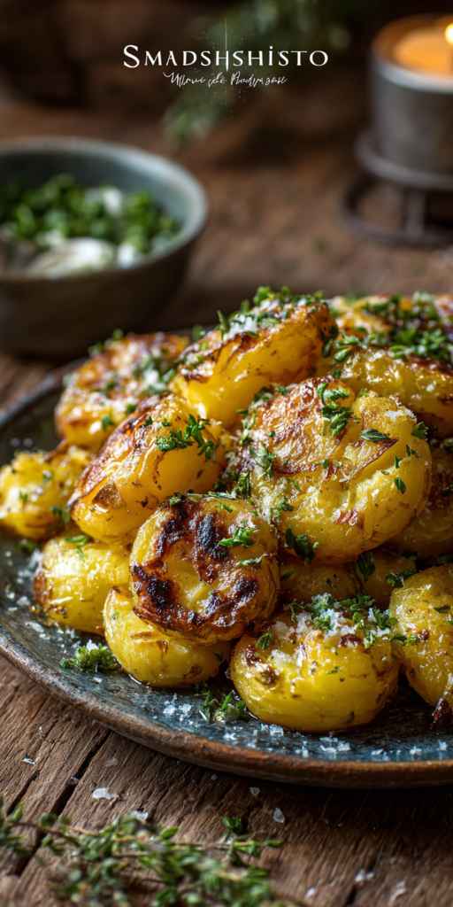 Süchtig machende Smashed Potatoes mit Knoblauch | Trend 2026