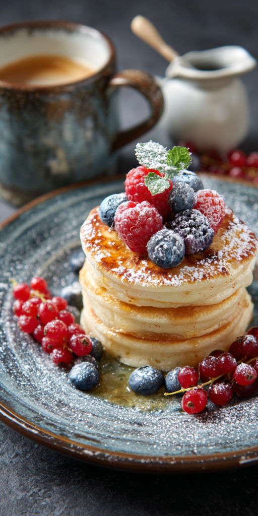 Süße Mini Pancake Spieße mit Beeren | Fingerfood Buffet 2026