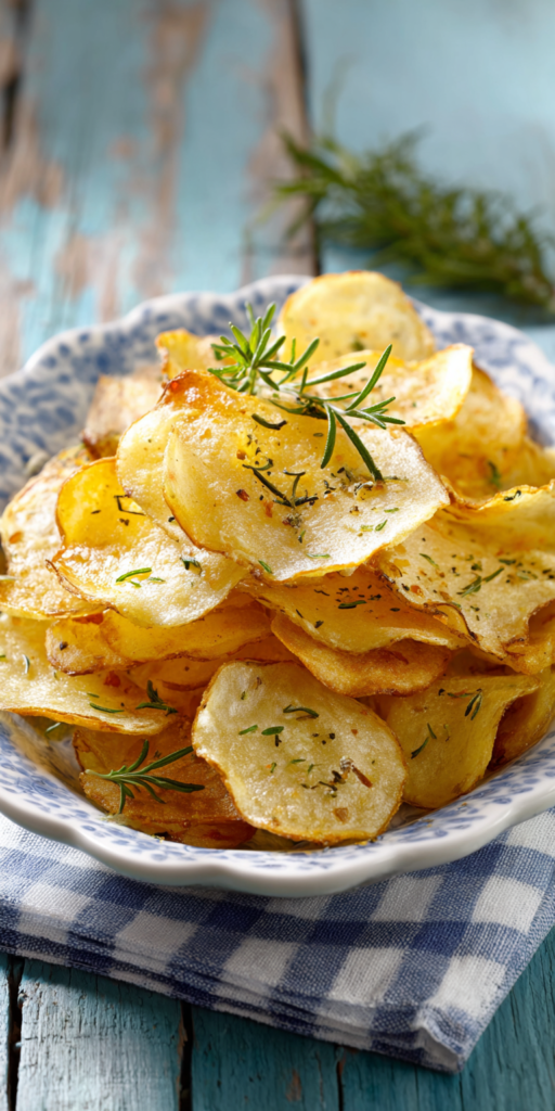 Selbstgemachte Kartoffelchips (Fettarm) | Gesunde Snacks 2026