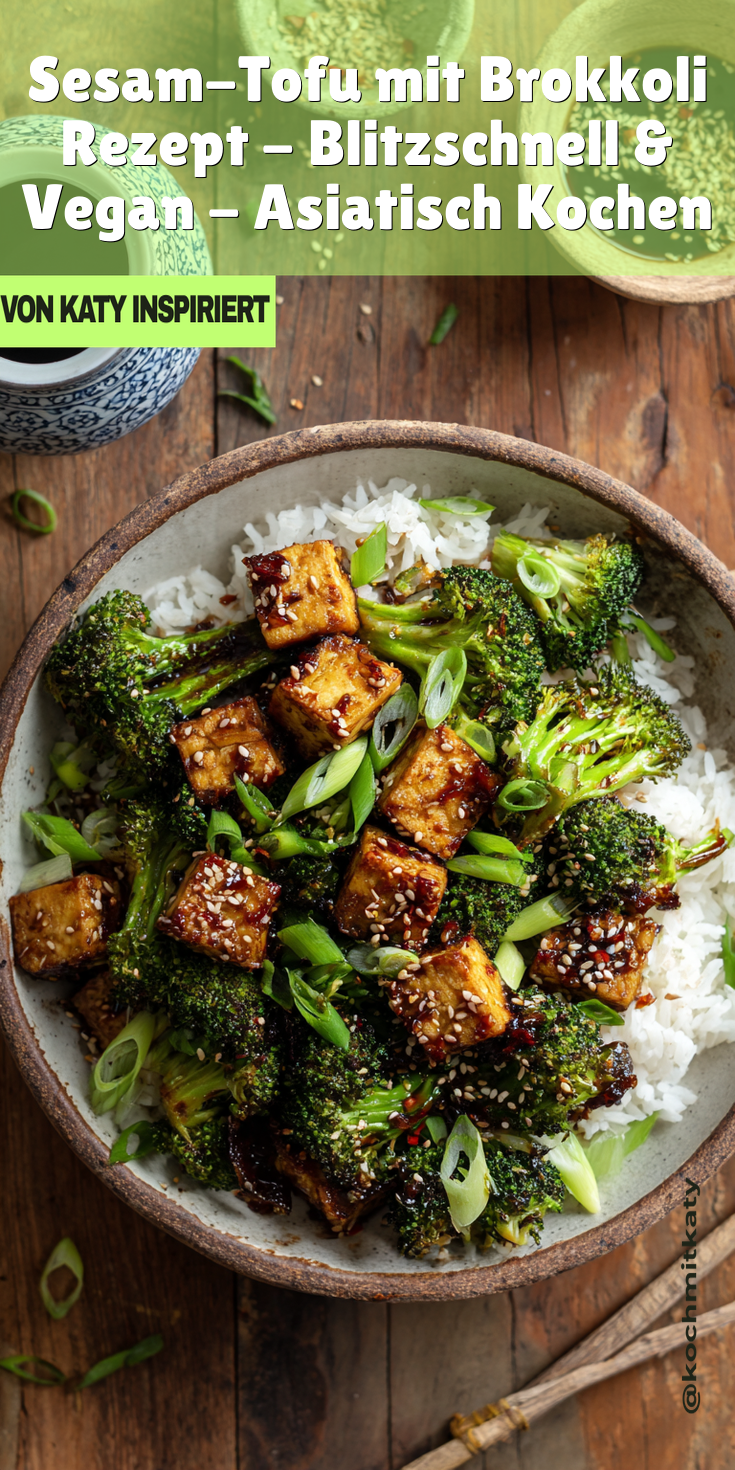Sesam-Tofu mit Brokkoli: Blitzschnell & Vegan | Asiatische Küche 2026