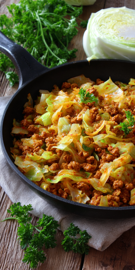 Würzige Spitzkohl-Hack-Pfanne: Low Carb & Lecker | Gesunde Winter Rezepte 2026