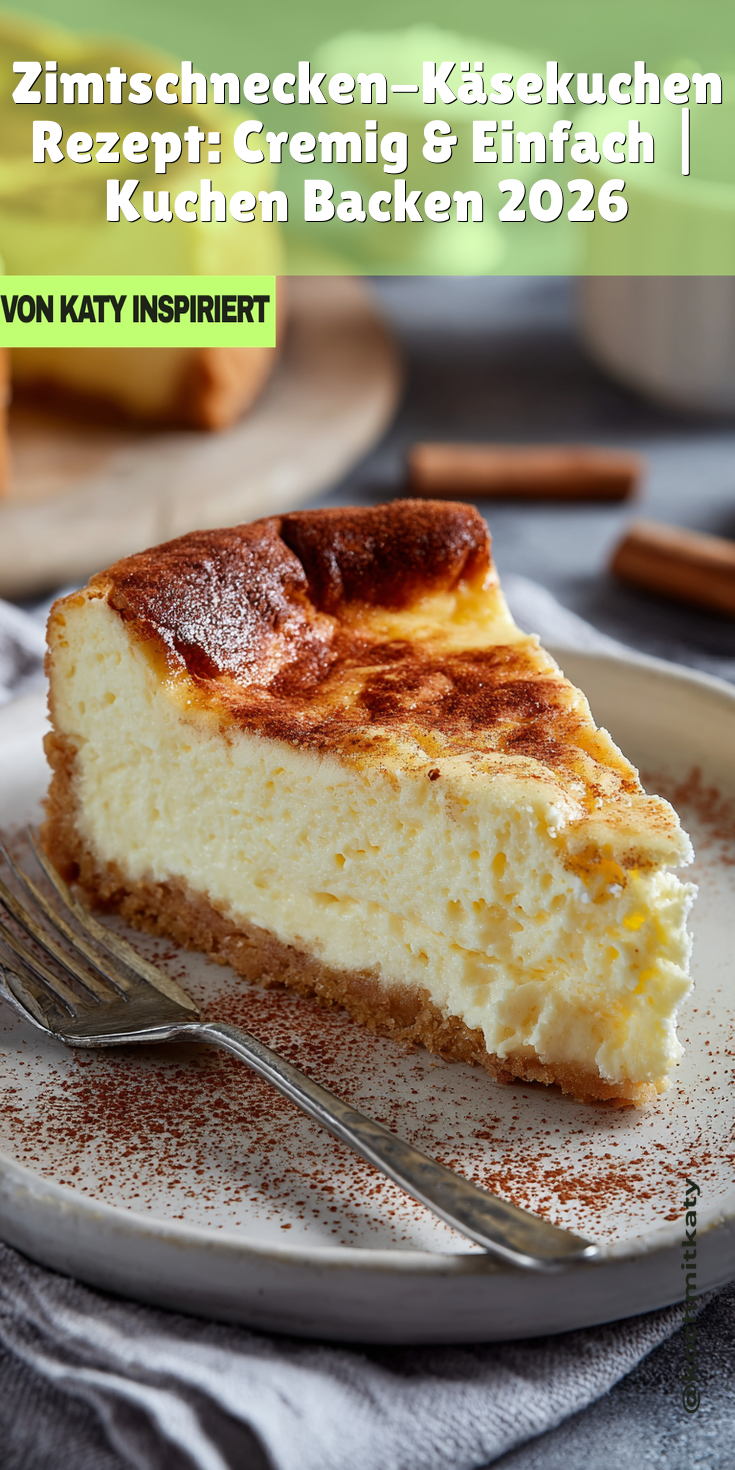 Zimtschnecken-Käsekuchen: Cremiges Rezept | Kuchen 2026